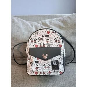 Primark Disney Its All About Mickey And Minnie Small Backpack